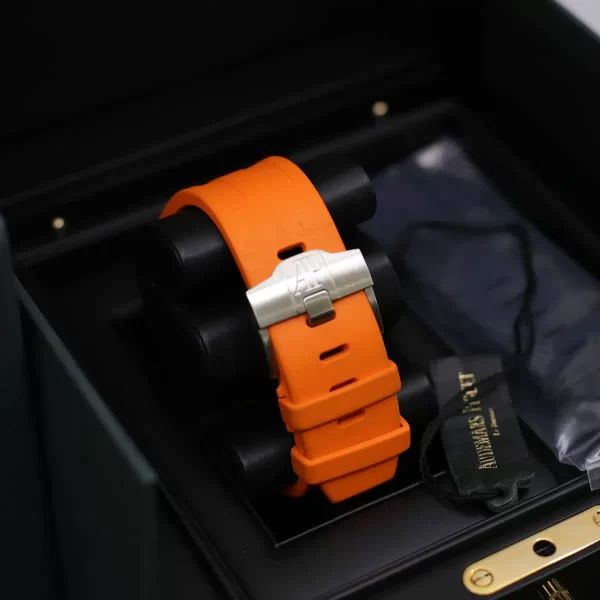 Audemars Piguet 15710ST.OO.A070CA.01 Royal Oak Offshore Diver Orange Dial 42mm Watch - Image 2