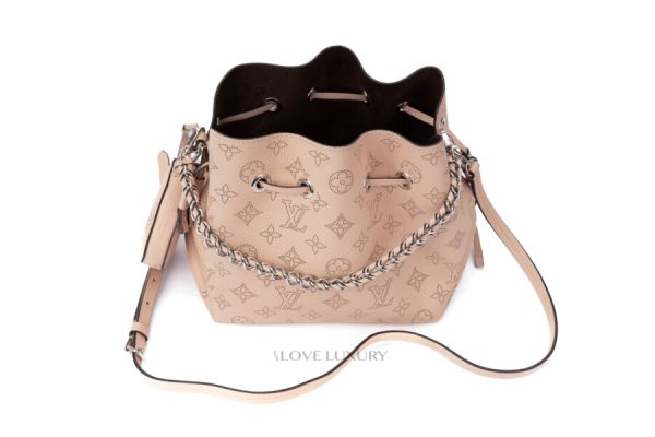 Louis Vuitton  Bella Bucket Bag Mahina Magnolia - Image 3