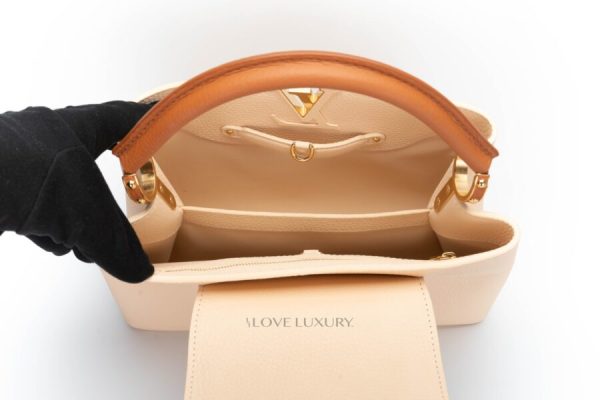 Louis Vuitton Capucines PM Beige Wild At Heart - Image 2