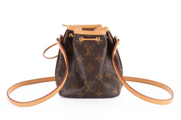 Louis Vuitton Monogram Canvas Nano Noé Bucket Bag - Image 3